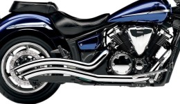 v star 1300 exhaust modification